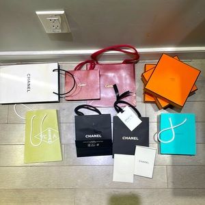 assortment of designer packaging